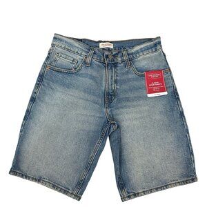 Levi Strauss Signature Mens 28 Classic Denim Shorts 10 Inch Inseam Relaxed Fit